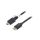USB-C/BMINI-0.5BK Kabel High Speed,USB 2.0,USB 3.1 USB B mini wtyk,USB C wtyk