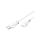 SN315-3/07/2.0WH Kabel IEC C13 żeński,SEV-1011 (J) wtyk PVC 2m biały 10A 250V