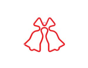 Neon LED CHRISTMAS DZWONKI czerwone FLNE17 Forever Light