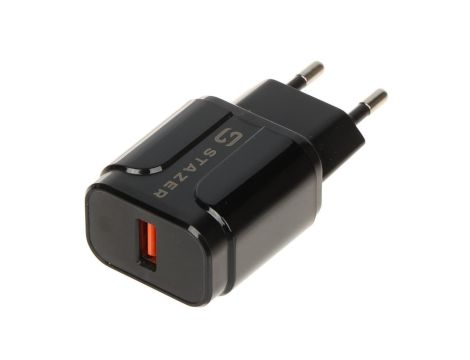 Ładowarka sieciowa USB 5V/3A/USB-QUICK3.0/B