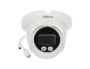 Kamera IP DAHUA 5Mpix AI, FullColor, DualLight, WDR, IR 30m LED 30m, 2,8mm, SDXC, wbudowany mikrofon, IP67, 12VDC/PoE