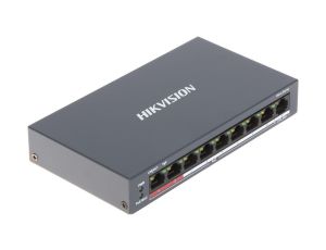 Switch PoE DS-3E0109P-E/M(B) 8-portowy Hikvision