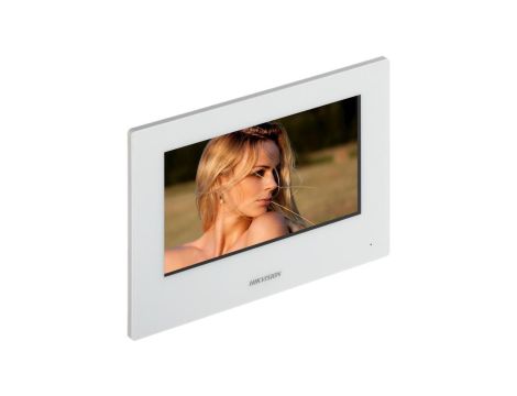 Panel wewnętrzny - monitor wideodomofonu Wi-Fi / IP DS-KH6320-WTE1-W