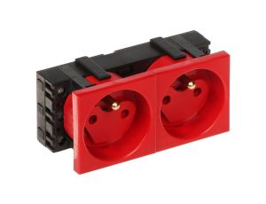 Gniazdo podwójne DATA z kluczem GN-DATA-2P/LS System 45