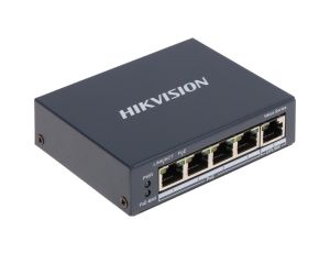 Switch PoE DS-3E0505P-E/M 4-portowy Hikvision