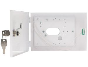 Obudowa klawiatury alarmowej 192x132x42 OBU-M-LCD-S (AWO350 LED/B)