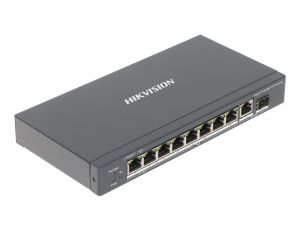 Switch PoE DS-3E0510HP-E 8-portowy SFP Hikvision