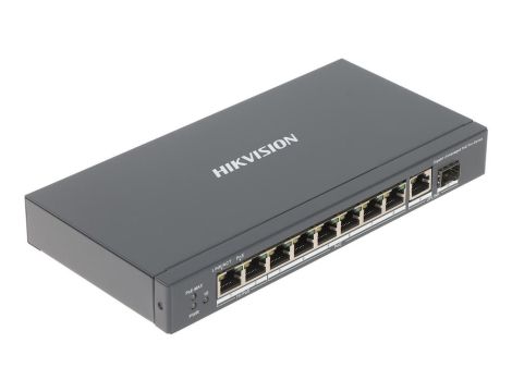 Switch PoE DS-3E0510HP-E 8-portowy SFP Hikvision