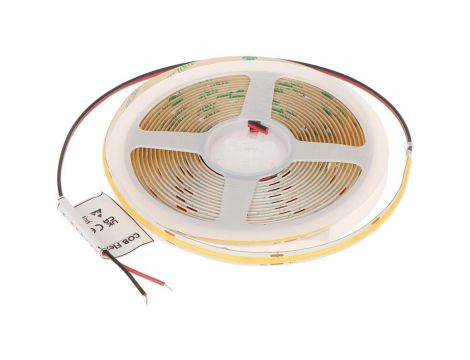 Taśma LED-COB-24V/8W-WW/5M - 3000K