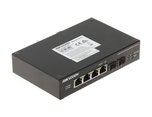 Switch PoE DS-3T0506HP-E/HS 4-portowy SFP Hikvision
