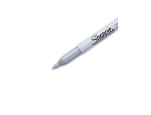 Sharpie Pisak trwały Fine srebrny/metaliczny 1,0mm (blister)