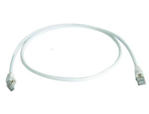 Telegärtner Patchcord S/FTP biały kat.6A LSOH 10,0m.