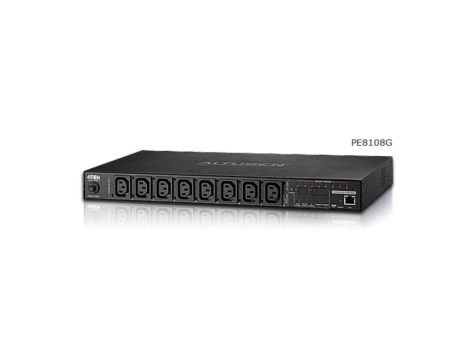 Aten Listwa PDU 8 port 10A z pomiarem i zarządzaniem każdego gniazda