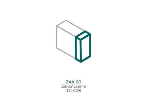 AKS Zielonka Zakończenie ZAK 60 (30/60, 40/60, 60/60) białe