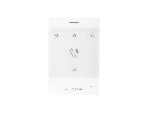Unifon głośnomówiący, możliwość sterowania dwoma wejściami (furtka, brama) Vidos IPX M110-U