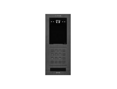 Stacja bramowa Full HD, dwuzakresowy czytnik RFiD, obsługa za pomocą kodu PIN lub QR (tylko z monitorem M100-X) Vidos IPX S110