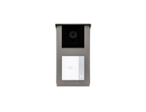 Stacja bramowa jednolokatorska z czytnikiem RFID. Kamera Full HD, kąt widzenia ok. 125 Vidos 2IP S201-1