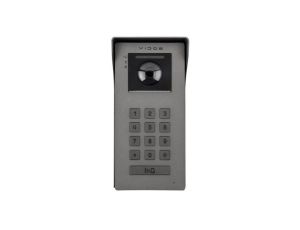 Stacja bramowa Full HD, jedno/wielolokatorska, obsługa za pomocą kodu PIN lub QR (tylko z monitorem M100-X) Vidos IPX S100