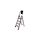 Profesjonalna drabina z 8 cm stopniami LADY 4