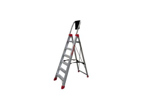 Profesjonalna drabina z 8 cm stopniami LADY6