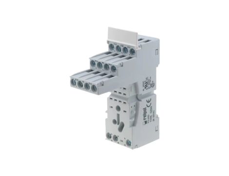 GZM4 Podstawka PIN: 14 6A 300VAC na panel,na szynę DIN -40...70C