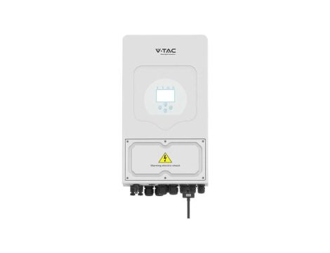 Hybrydowy inwerter, falownik sieciowy 1-fazowy 5kW IP65 V-TAC DEYE SG03LP1 10 LAT GWARANCJI
