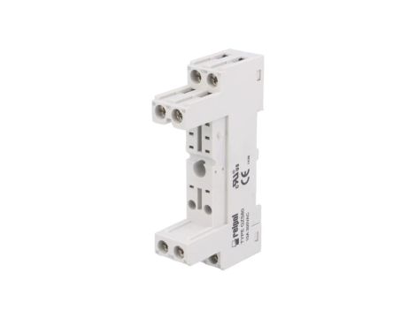 GZS80 Podstawka PIN: 8 10A 300VAC na panel,na szynę DIN -40...70C