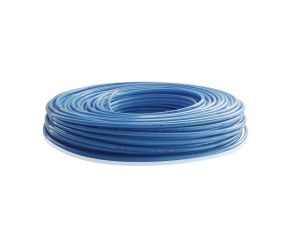 Przewód pneumatyczny PU poliuretanowy kalibrowany, fi 12x8 mm, niebieski (krążek 100 m)