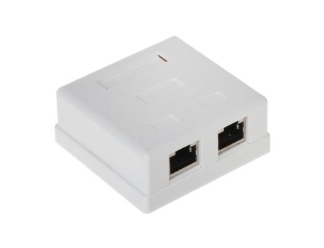 Gniazdo teleinformatyczne podwójne kat.6 RJ45-2G5/6