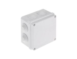 Puszka odgałeźna z dławnicami 108x108x67 IP65 PK-100X100