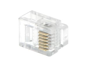 Wtyk telefoniczny RJ12*P100