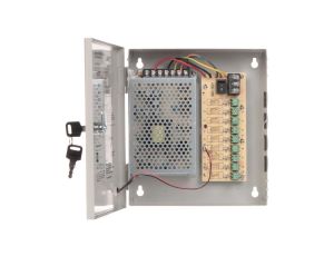 Obudowa 236x207x52 z zasilaczem impulsowym 12V/8A/PA9