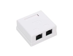 Gniazdo teleinformatyczne podwójne kat.5e RJ45-2G2