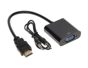 Konwerter HDMI/VGA+AU-ECO-3