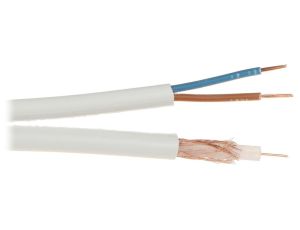 Kabel koncentryczny CCTV YAP-2x0.5 /100m/
