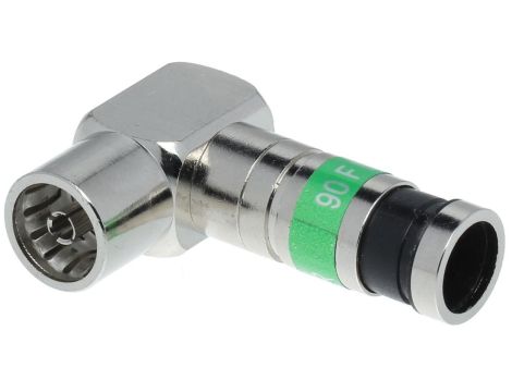 Gniazdo kompresyjne kątowe IEC-GK/ZAC-TRI113