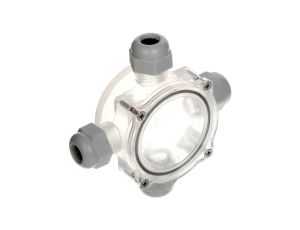 Puszka połączeniowa z dławnicami 75x36 IP67 PU-4D