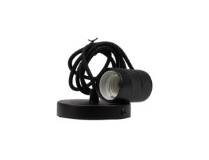 Oprawa sufitowa wisząca 2m E27 Czerń mat