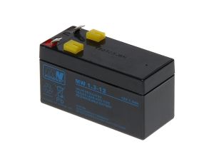 Akumulator VRLA AGM 12V 1.3Ah (żywotność 6-9lat) MW 1.3-12 T1