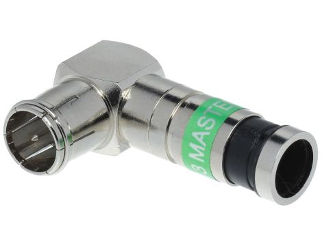 Wtyk kompresyjny kątowy F-WKS/ZAC-TRI113