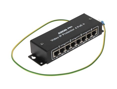 Ogranicznik przepięć 4xRJ45 AXON-PRO-IP-4POE+