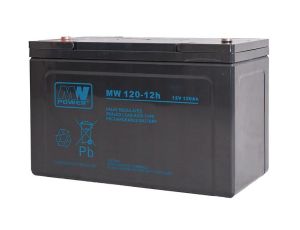 Akumulator VRLA AGM 12V 120Ah (żywotność 12-15lat) MWP 120-12h M6