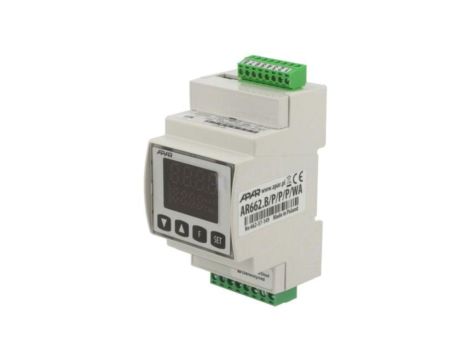 AR662BPPPWA Moduł - regulator, temperatura, SPST-NO, OUT 2: SPST-NO, 0/4mA20mA