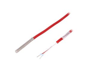 Czujnik temperatury KTY81-210 Wym.zew: Ø6x50mm Dł: 3m -5...150C 72-21304702-0300.0050.TM