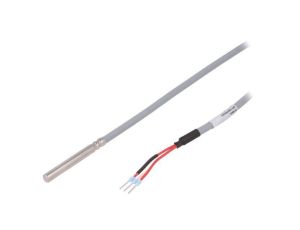 Czujnik temperatury DS18B20 Wym.zew: Ø6x50mm Wypr: przewód x3 72-21304703-0300.0050.TM