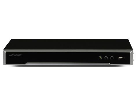 Rejestrator IP 8 CH. 2 x HDD. 1 x LAN. 8 kanałow PoE. HDMI+VGA+BNC. wej/wyj audio + alarm