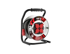 Przedł.BĘBNOWY KERG 3G1.5 30M CZARNY H05RRF STANDARD guma EPR