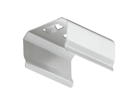 Klips mocujący, srebrny, do Profilu LED 2191 Häfele Lighting, 83374832