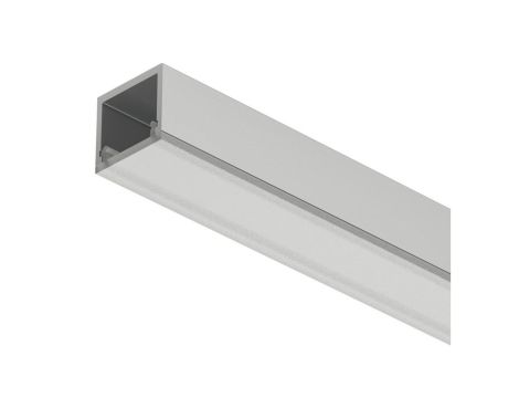 Profil LED nawierzchniowy, srebrny, 2101 Häfele Lighting, 83395732