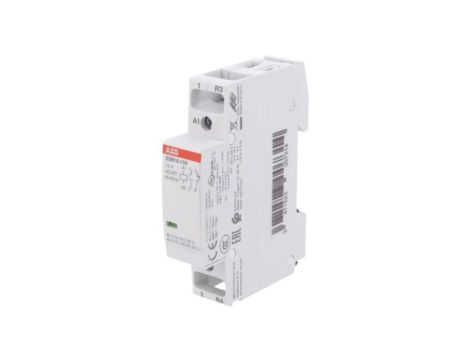 ESB16-11N-14 Stycznik 2-biegunowy instalacyjny, 16A, 12VAC,12VDC, NC + NO